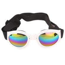 Cool Foldable Pet Sunglasses in White