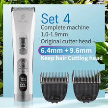 Cordless Electrical Pet Clipper in Set 4