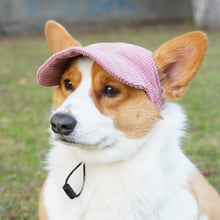 Corduroy Pet Sun Hat, product photo 7 of 9