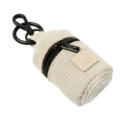 Corduroy Poop Bag Dispenser