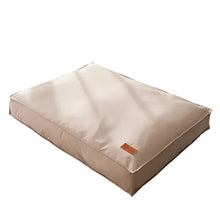 Corduroy Waterproof Dog Bed in Chocolate