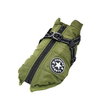 Cosy Dog Jacket for Warmth & Comfort in Green