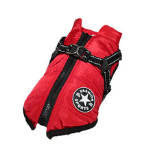 Cosy Dog Jacket for Warmth & Comfort in Red