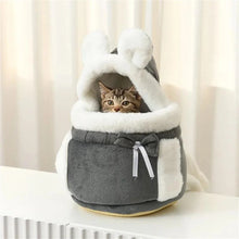 Cosy Travel Pet Carrier for Small Pets in Grey