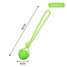 Cotton Rope Dog Training Ball Toy, product photo 6 of 11