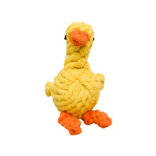 duck shaped rope knot all toy