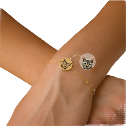 Customisable Bracelet with Pendat