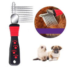 Dematting Fur Rake for Pets