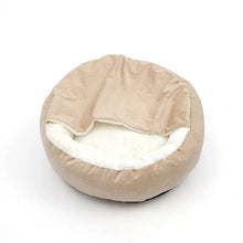 Alternate view of the Dog Bed with Hooded Blanket