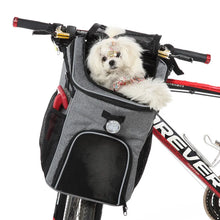 Dog Bike Basket Pet Carrier Front Bag, product photo 10 of 11