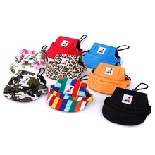 Alternate view of the Dog Cap with Neck Strap