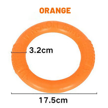 Dog Chewing Ring Toys in Orange