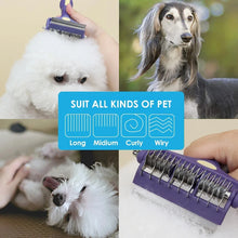 Dog Grooming Brush Dematting Comb Undercoat Rake for Pets, product photo 6 of 9