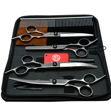 Dog Grooming Scissors Purple Dragon