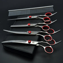 Dog Grooming Scissors Purple Dragon in Z3001-Hong-5P-7Y
