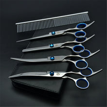Dog Grooming Scissors Purple Dragon in Z3001-Lan-5P-7Y