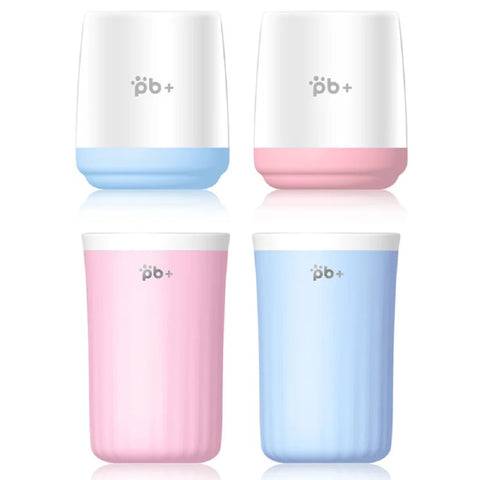 Dog Paw Cleaner Cup with Soft Silicone Brush