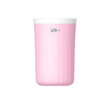 Dog Paw Cleaner Cup with Soft Silicone Brush in Pink Size M