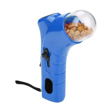 Dog Snack Catapult Launcher in Blue