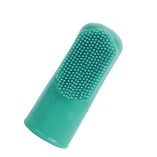 Dog Teeth Cleaning Finger Brush in Style 1 Green 3