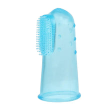 Dog Teeth Cleaning Finger Brush in Style 1 Sky Blue 2 1