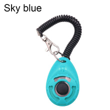 sky blue color pet clicker