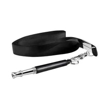 Dog Training Whistle with Lanyard in A Black with Rope