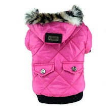 Dog Winter Puffer Coat with Hood, product photo 10 of 17