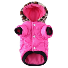 Dog Winter Puffer Coat with Hood, product photo 12 of 17