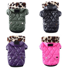 Dog Winter Puffer Coat with Hood, product photo 13 of 17