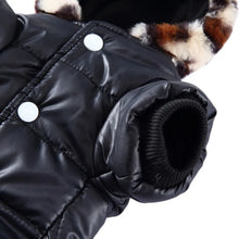 Dog Winter Puffer Coat with Hood, product photo 9 of 17