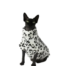 Double-Sided Fleece Sweater in White
