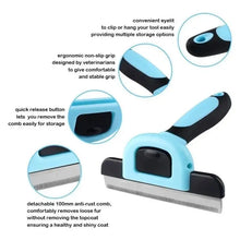 Alternate view of the Double Sided Pet Grooming Brush