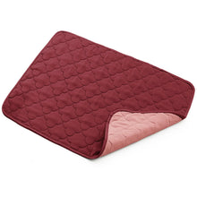 Dual Sided Waterproof Pet Bed Cover in Burgundy