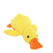 Duck-Shaped Chew Toy for Pets in Yellow M 32cm