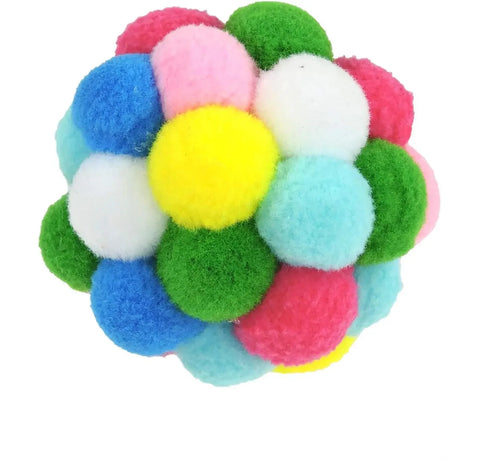 Durable Cat Toy Balls with Bells, product photo 3 of 4