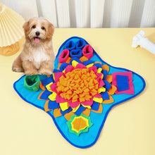 Durable Colourful Pet Snuffle Mat in Blue