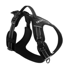 Durable Dog Harness Vest in Black