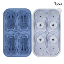 Durable Dog Inspired Ice Mold in Navy Blue
