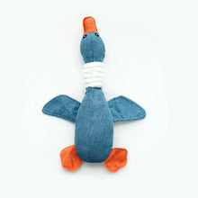 Durable Geese Bite-Resistant Pet Toy in Blue Wild Goose