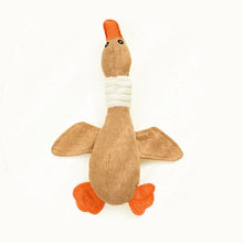 Durable Geese Bite-Resistant Pet Toy in Brown Goose