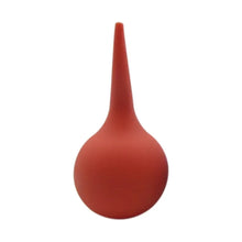 Red rubber ear cleaning bulb