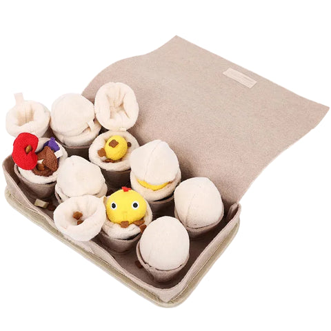 Eggs Inspired Interactive Toy Pet in Grey