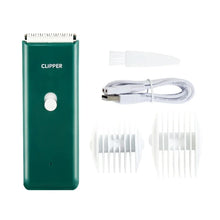 Electric Pet Hair Trimmer in green
