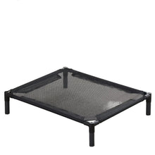 Alternate view of the Elevated Dog Bed with Frame