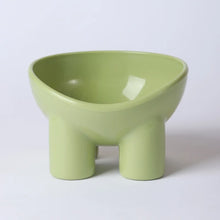 Elevated Dog Water Bowl in (B) Grass Green