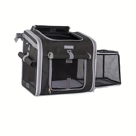 Expandable Pet Bike Basket Carrier