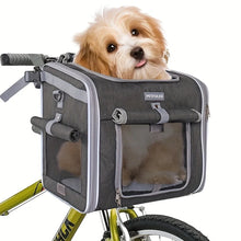Alternate view of the Expandable Pet Bike Basket Carrier