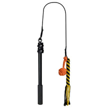 Extendable Flirt Pole Dog Toy in Yellow