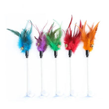 Alternate view of the Feather Teaser Cat Wand Toy Set
